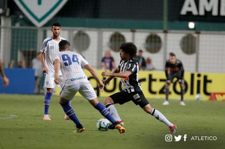 No primeiro turno, o Galo venceu por 2 a 1, na estreia do Brasileirão (Bruno Cantini)