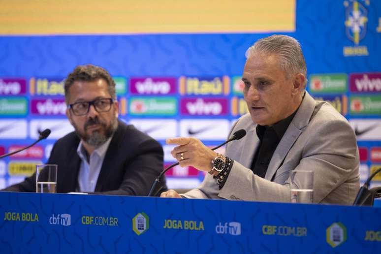 Tite gerou reclamações com a convocação da Seleção Brasileira (Foto: Lucas Figueiredo/CBF)