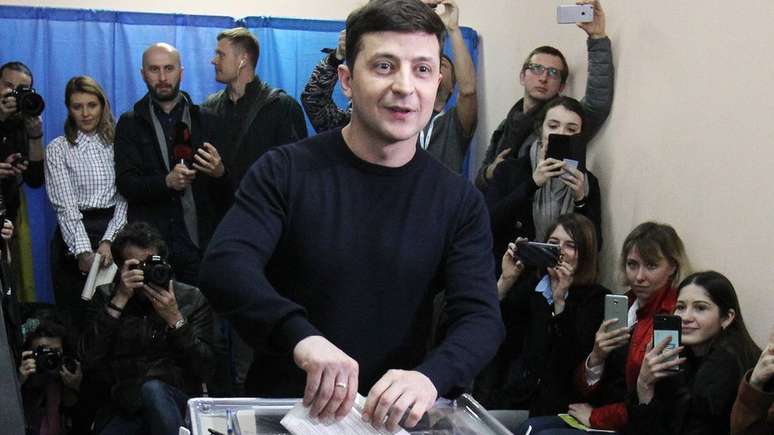 Volodymyr Zelensky, por enquanto, tem se mantido em silêncio sobre o episódio