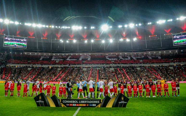 Flamengo e Inter se enfrentaram recentemente pelas quartas da Libertadores (Foto: A. Vidal &amp; M. Cortes / CRF)