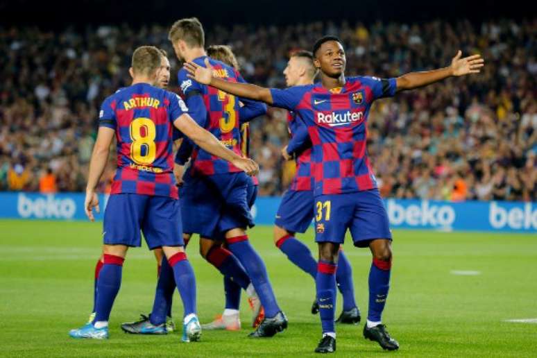 Barcelona tem apenas sete pontos no Campeonato Espanhol em 15 disputados (Pau Barrena/AFP)