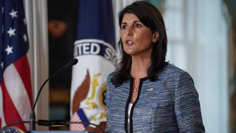 Nikki Haley, representante dos EUA na ONU, afirmou que o Conselho de Direitos Humanos da organização era hipócrita e egoísta