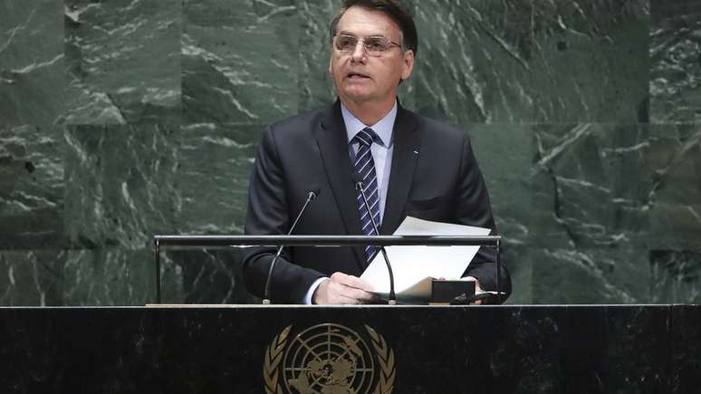 Em sua estreia na Assembleia-Geral da ONU, Bolsonaro criticou países como Cuba e Venezuela e defendeu a soberania do Brasil sobre a Amazônia