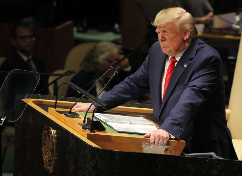 Trump fala na ONU 24/9/2019 REUTERS/Brendan Mcdermid