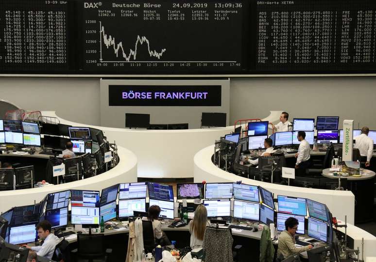 Bolsa de Valores de Frankfurt, Alemanha 
24/09/2019
REUTERS/Staff