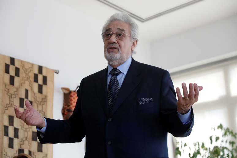 O cantor de &oacute;pera Placido Domingo. 11/5/2018.   REUTERS/Shannon Stapleton