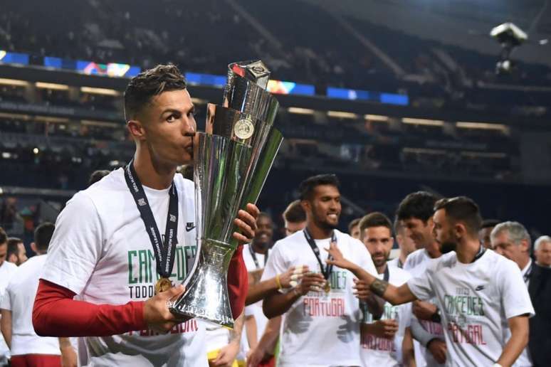 Portugal é a atual campeã da Nations League (Foto: PATRICIA DE MELO MOREIRA / AFP)