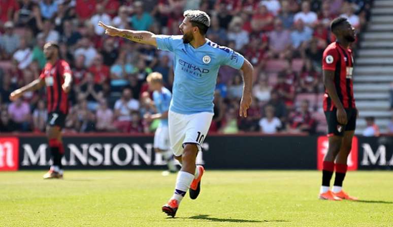 Aguero é dos maiores ídolos da história do Manchester City (Foto: AFP)