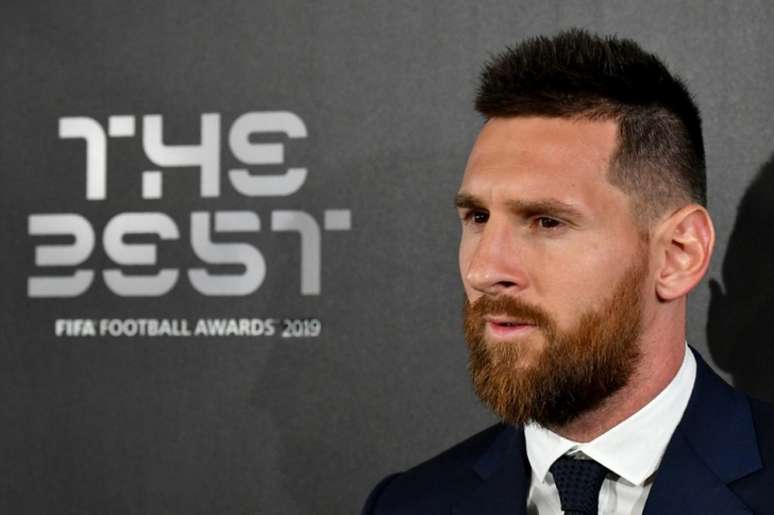 Messi foi eleito o melhor do mundo no 'The Best' (Foto: AFP)