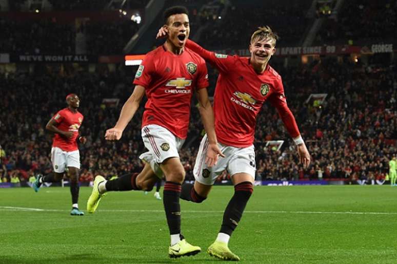 Greenwood novamente em destaque pelo United (Foto: AFP)