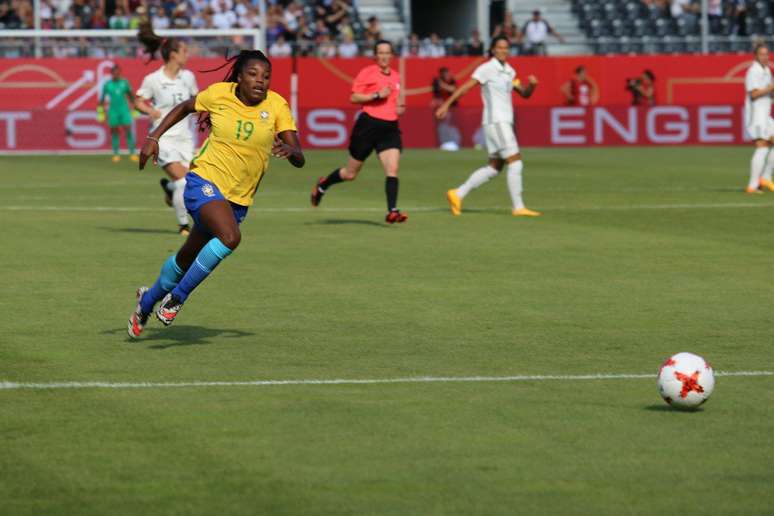 Ludmila atua pelo Atlético de Madrid desde 2017 (Foto: Fernanda Coimbra/CBF)