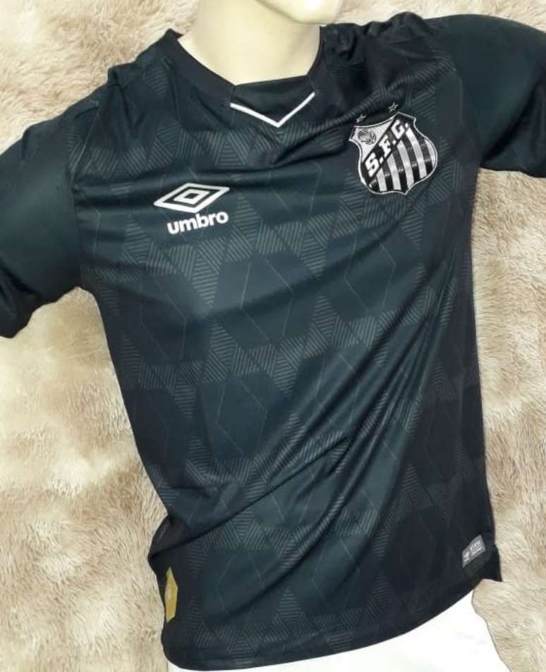 Vaza o novo uniforme 3 do Santos (Reprodução)