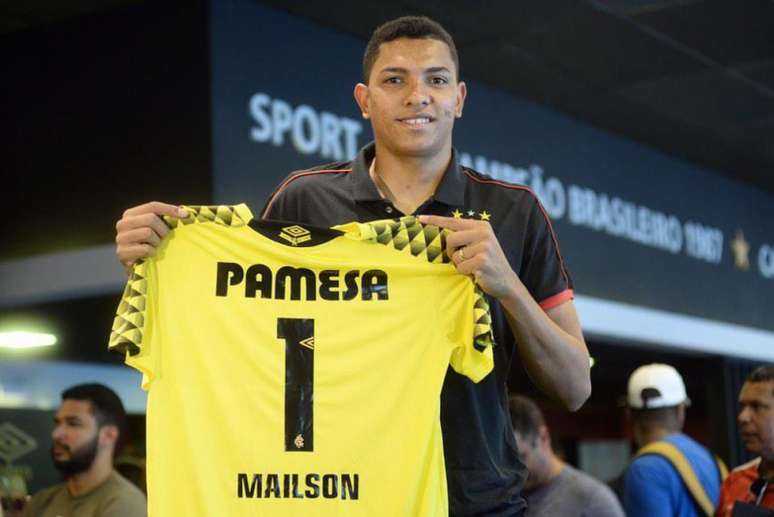 Mailson é titular do Sport (Foto:Anderson Stevens/Sport Recife)