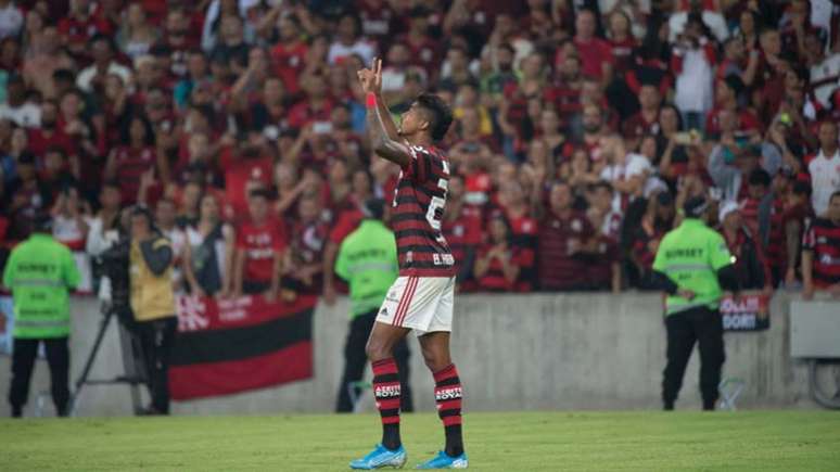 Flamengo venceu o Internacional por 3 a 1, no Maracanã, nesta quarta-feira (Foto: Alexandre Vidal/Flamengo)