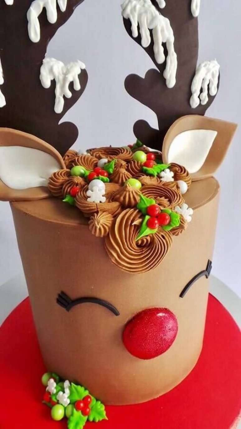 Bolo de Natal: +72 Modelos Deliciosos Para Se Inspirar