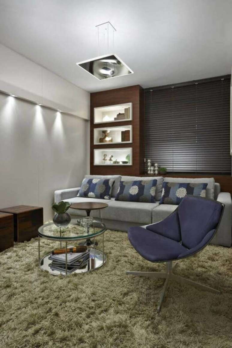 22. O tapete medusa funciona de modo a preencher o ambiente. Projeto de Gislene Lopes