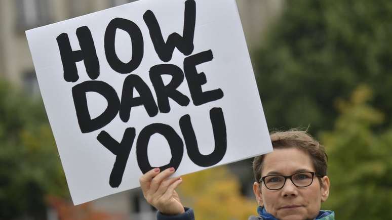 "Como se atrevem". Essa foi uma das frases-chave de Greta na ONU