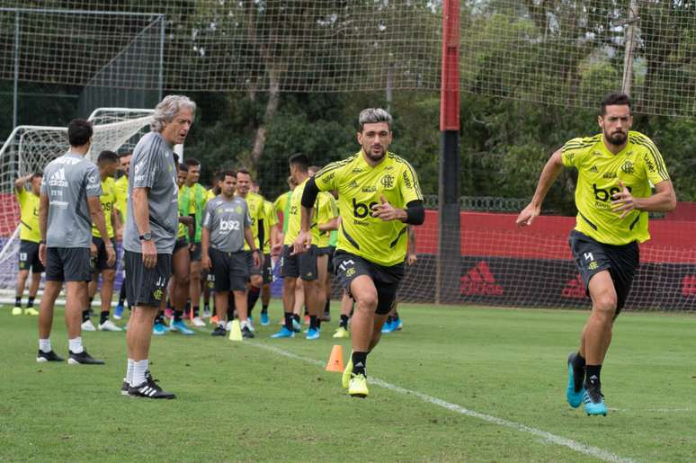 Flamengo de Jorge Jesus vive grande momento na atual temporada (Foto: Alexandre Vidal/Flamengo)