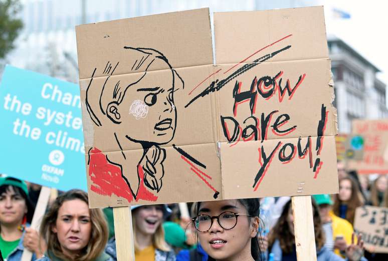 Protesto contra a mudança climática em Haia
27/09/2019
REUTERS/Piroschka van de Wouw