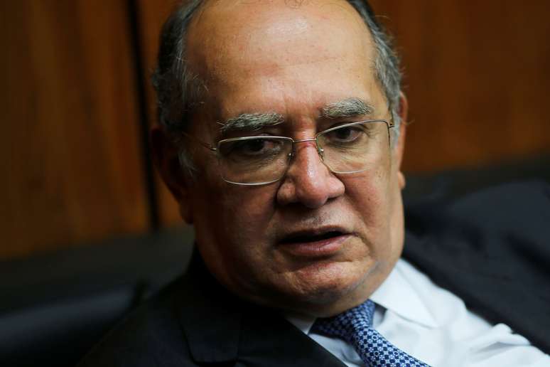 Ministro Gilmar Mendes, durante entrevista à Reuters 22/8/2019 REUTERS/Adriano Machado