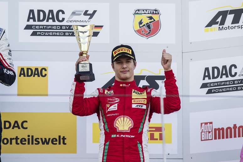 Gianluca Petecof conquista mais um pódio para a Academia Shell Racing no Alemão de Fórmula 4