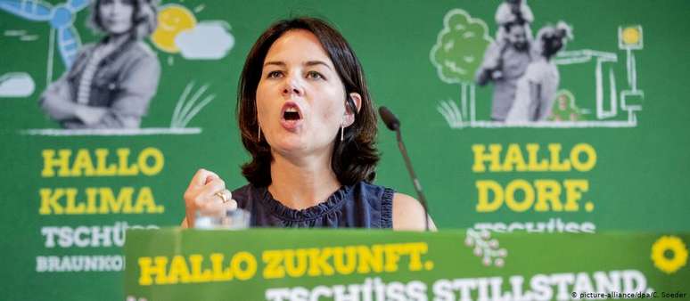 Annalena Baerbock, copresidente do Partido Verde alemão