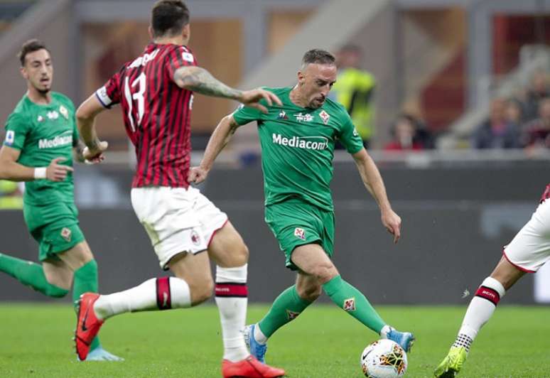 Ribéry marcou um dos gols da Viola neste domingo (Divulgação)