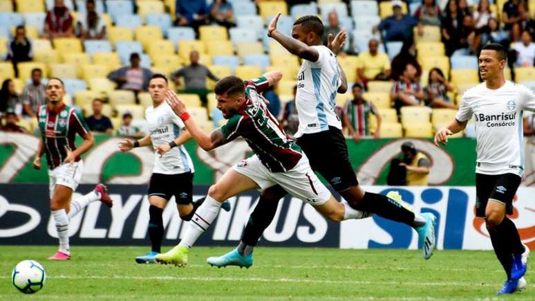 Grêmio não conseguiu superar o Flu no Maracanã (Foto: MAILSON SANTANA/FLUMINENSE FC)