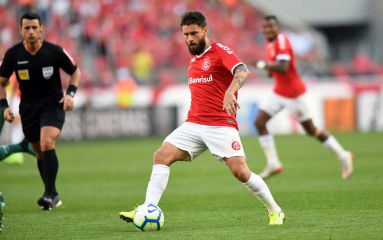 Rafael Sóbis não concordou com a manifestação da torcida colorada (Foto: Ricardo Duarte/Internacional)