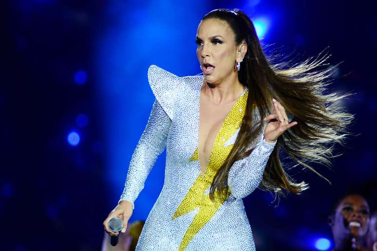 Show da cantora Ivete Sangalo no Palco Mundo durante o festival Rock in Rio 2019 no Parque Olímpico do Rio de Janeiro 