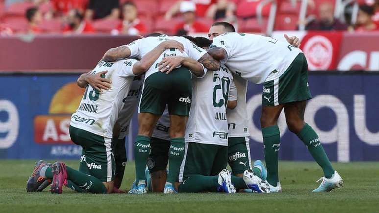 Palmeiras está a três pontos do líder, bem melhor do que há um ano no Brasileiro (Agência Palmeiras/Divulgação)