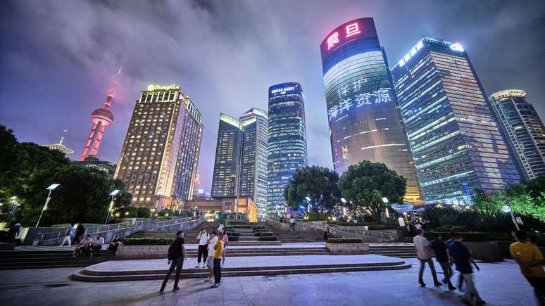 A imagem atual de Xangai, a capital econ&ocirc;mica da China
