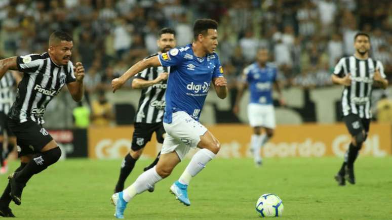 O time mineiro está na 17ª posição, com 19 ponos e só terá chance de sair do Z4 na rodada 24 do Brasileirão-(Pedro Chaves/ Lightpress/ Cruzeiro)