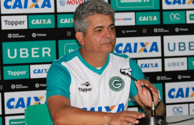 Treinador exaltou o bom momento da equipe (Foto: Twitter/Goiás)