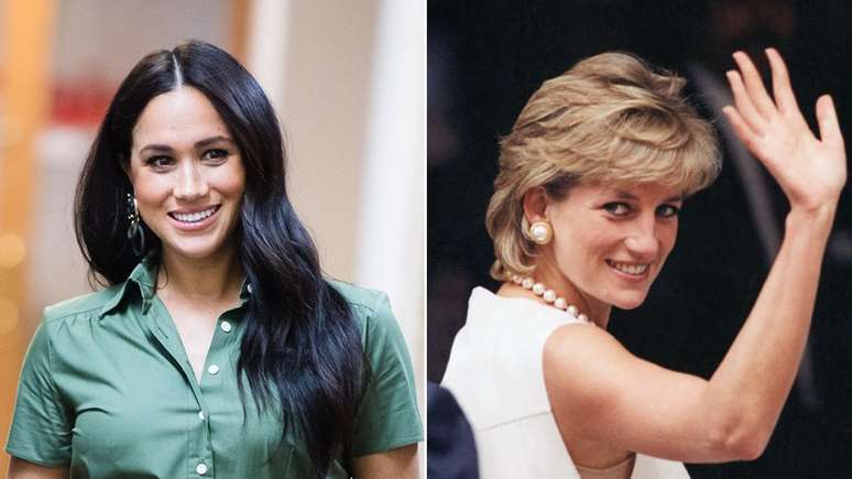 Meghan e Diana foram comparadas pelo príncipe Harry