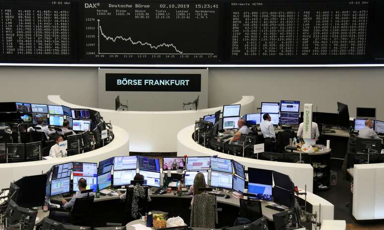 Bolsa de Valores de Frankfurt, Alemanha 
02/10/2019
REUTERS/Staff