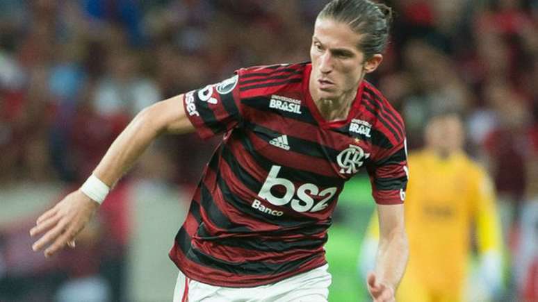 Filipe Luís acumula 12 jogos com a camisa do Flamengo (Foto: Alexandre Vidal/Flamengo)