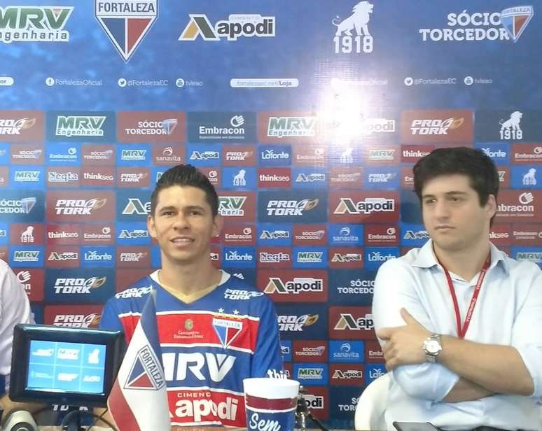 Osvaldo foi um dos principais jogadores na vitória do Fortaleza (Foto: Fortaleza/Divulgação)