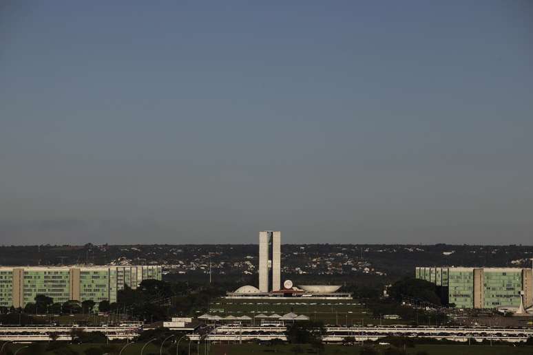 Esplanada dos ministérios e Congresso Nacional  ao fundo em Brasília REUTERS/Ricardo Moraes 