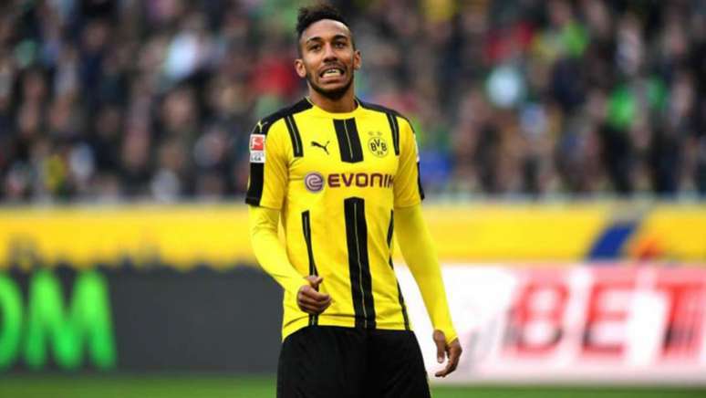 Aubameyang jogou pelo Borussia Dortmund entre 2013 e 2018 (Foto: AFP)
