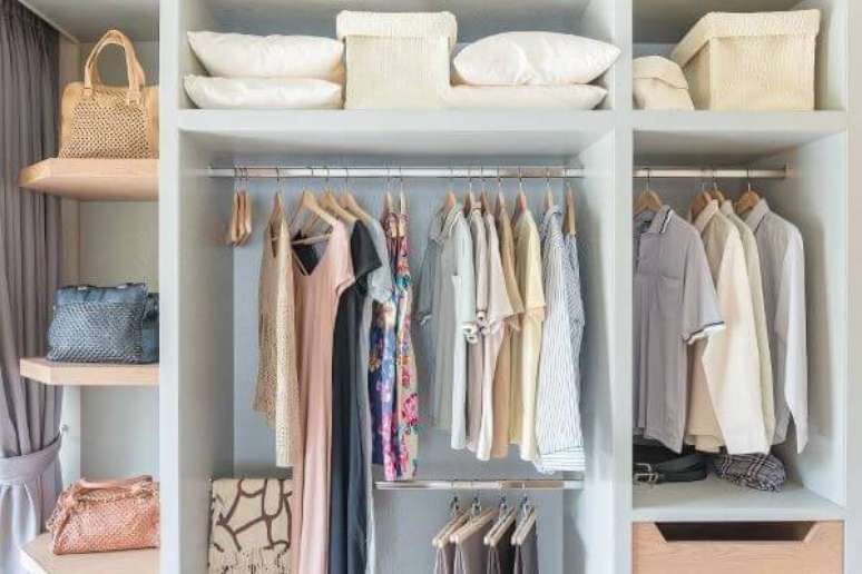 25. Siga as dicas de como organizar o closet feminino – Por: Pinterest
