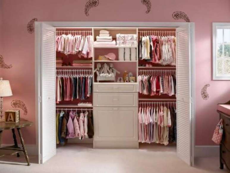 59. Decoração de closet feminino – Por: Revista VD