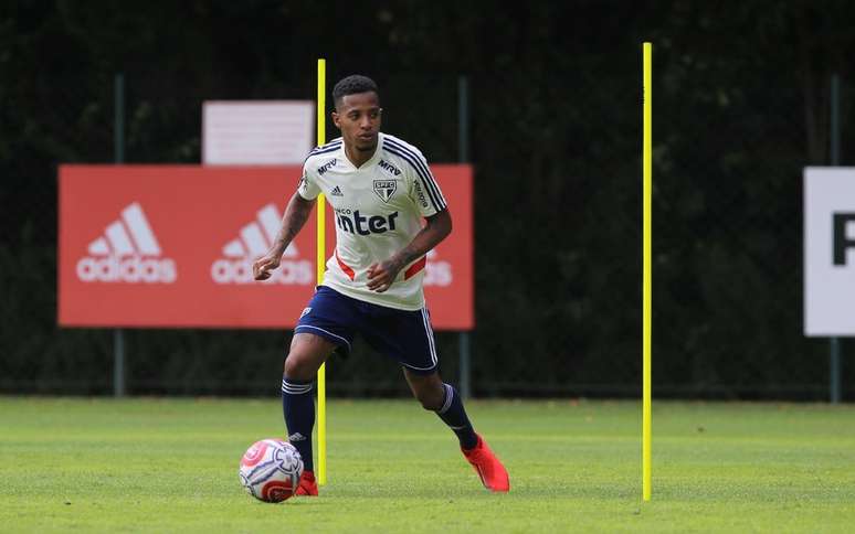 Tchê Tchê foi atleta de Fernando Diniz no Audax, em 2016 (Foto: Rubens Chiri/São Paulo)