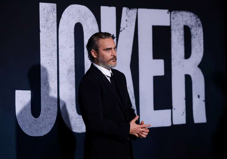 Joaquin Phoenix participa de pr&eacute;-estreia de "Coringa" em Los Angeles
28/09/2019
REUTERS/Mario Anzuoni