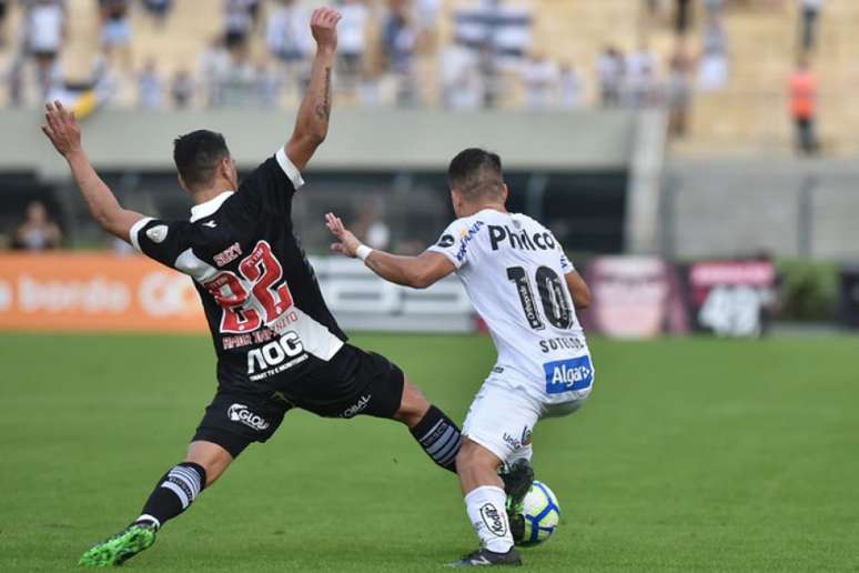 No primeiro turno, o Santos venceu o Vasco por 3 a 0, no Pacaembu (Foto: Ivan Storti/Santos FC)