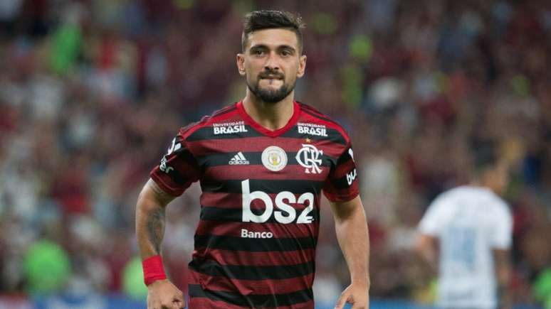 Arrascaeta soma 39 jogos com a camisa do Flamengo (Foto: Alexandre Vidal/Flamengo)