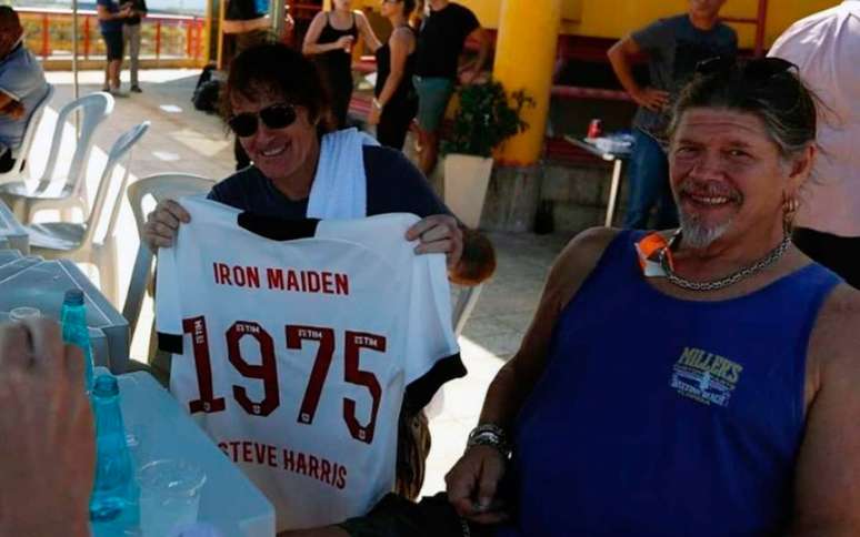 Steve Harris, do Iron Maiden, estará no Palco Mundo do Rock in Rio por volta de 21h (Foto: Rafael Ribeiro / Vasco)