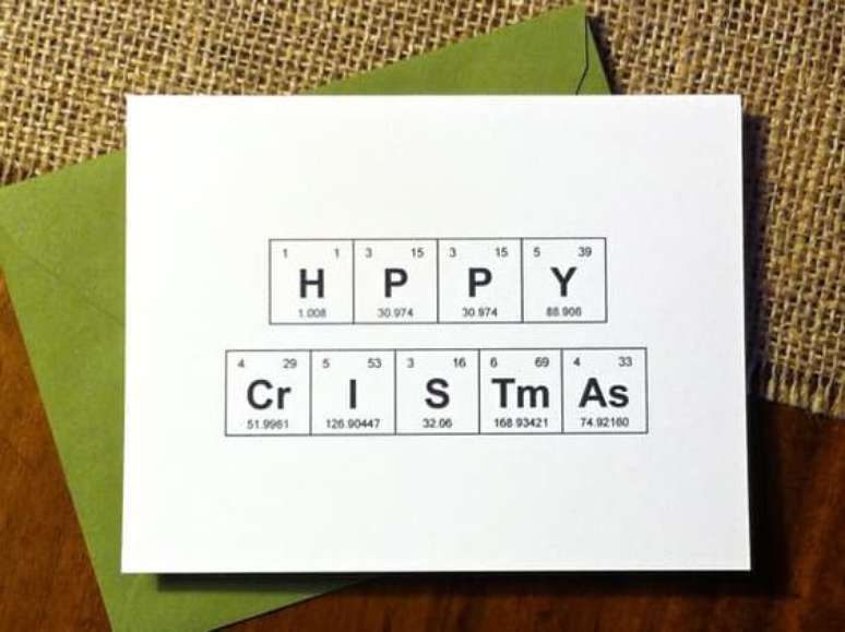 82. Este é um cartão de Natal divertido e engraçado. Foto: BuzzFeed