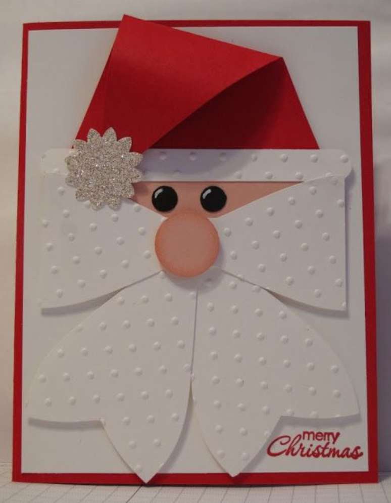 12. O papai noel é um figura muito presente no cartão de Natal. Foto: Glenda Mollet