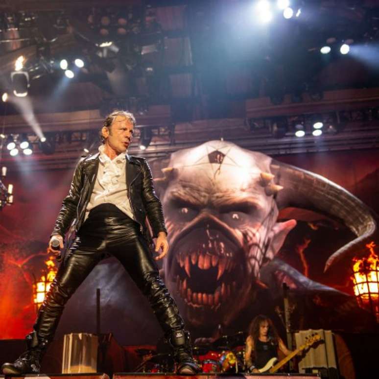 Iron Maiden é o headliner da noite do metal (Foto/Internet)